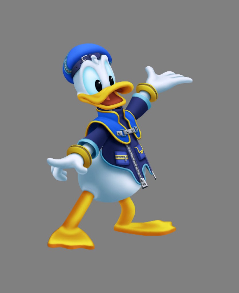 kingdom hearts donald figure