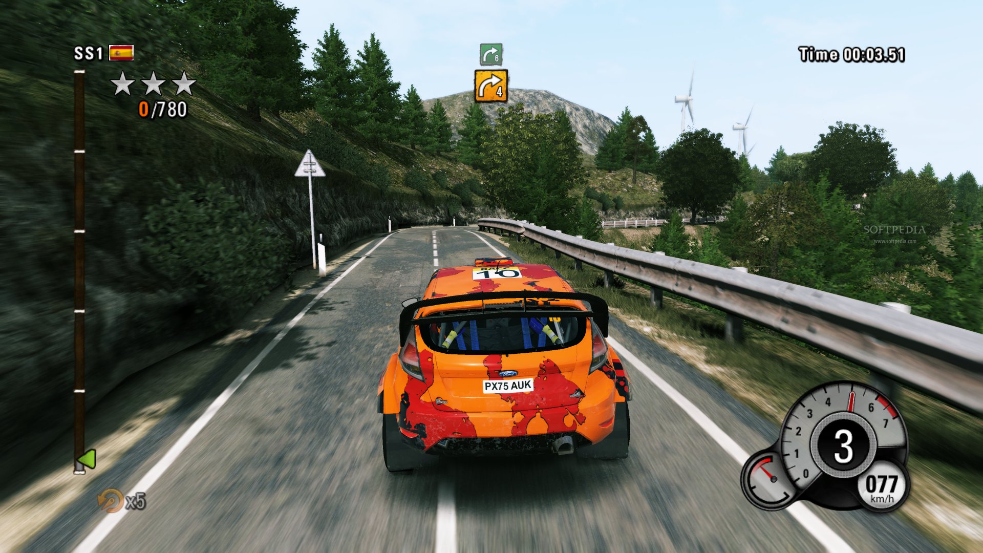 wrc rally 3 cars