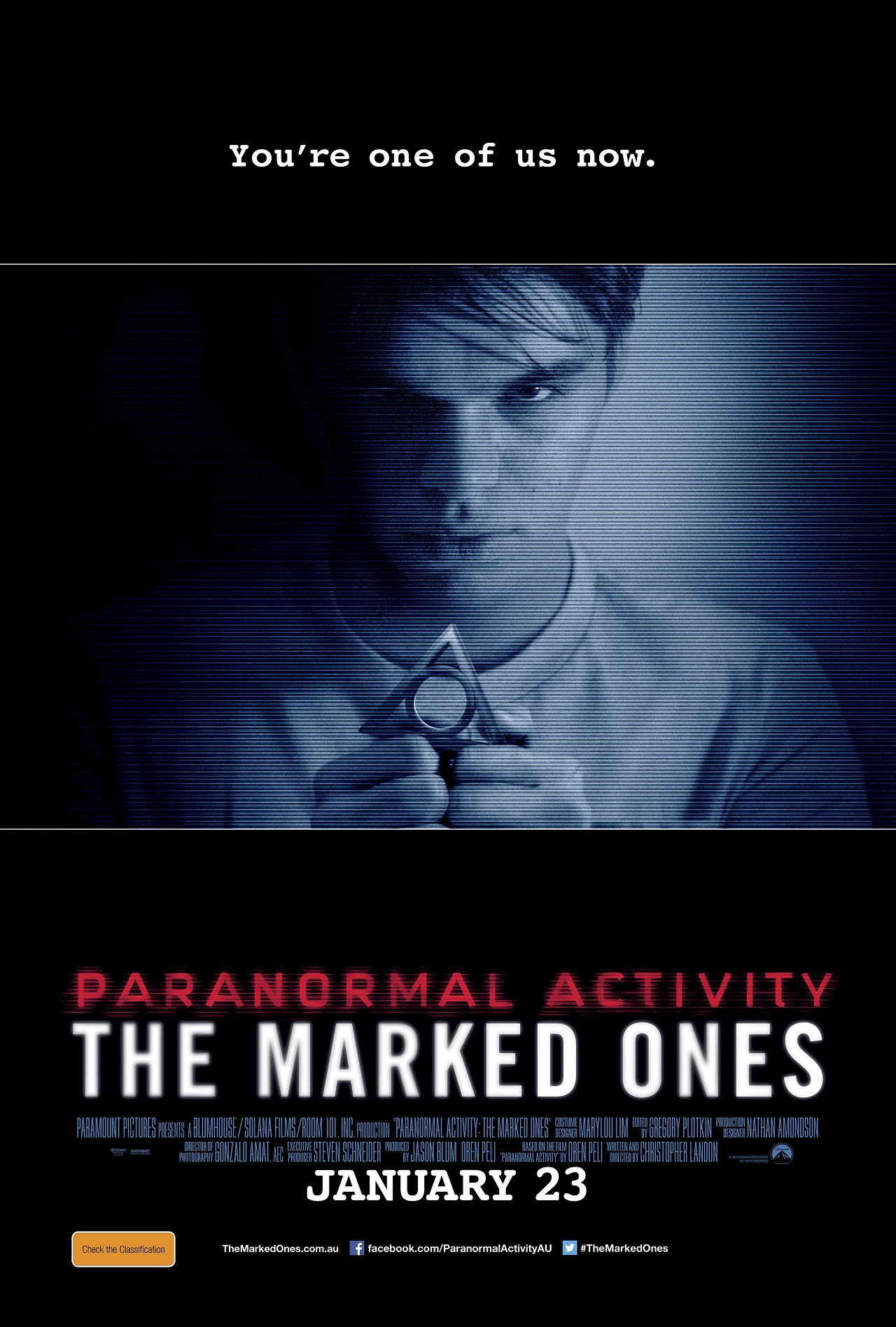 paranormal activity the marked ones online free
