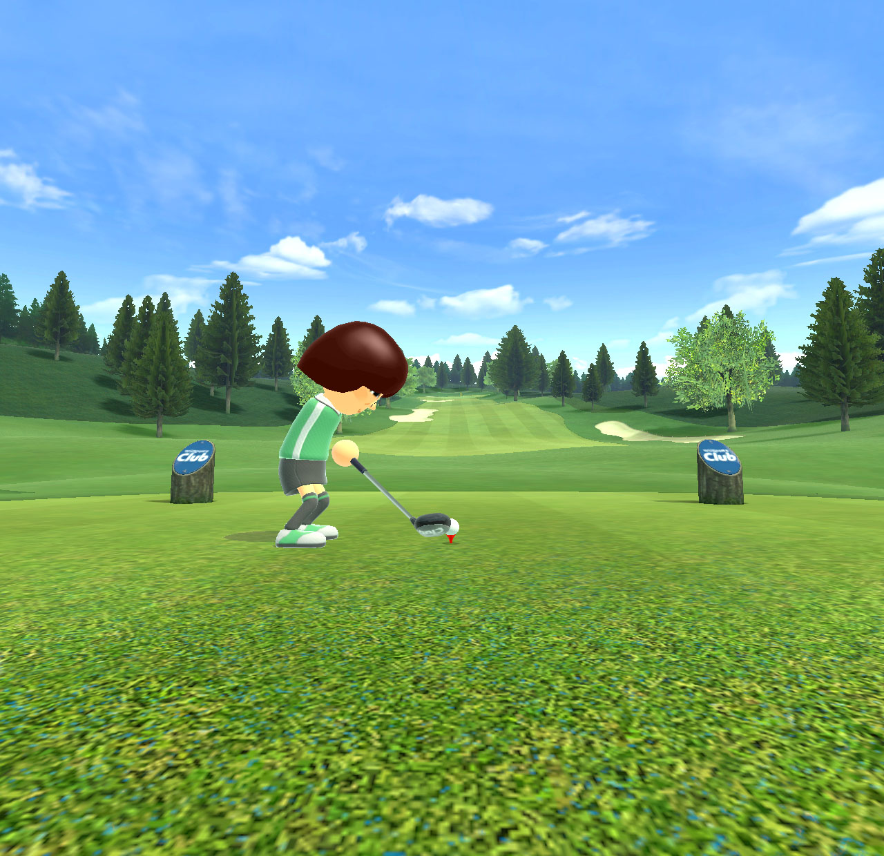 wii sports club title screen