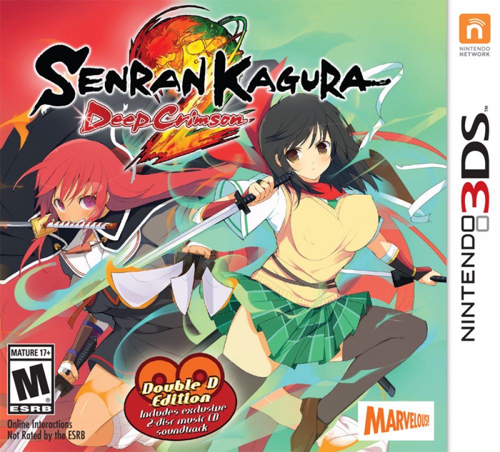 senran kagura burst: crimson girls announced and