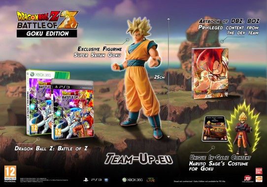 Goku Edition revealed for Dragon Ball Z: Battle of Z - Capsule Computers