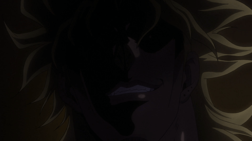 JoJo's Bizarre Adventure: Stardust Crusaders episode 4 – Fear the Table  Fire Clock