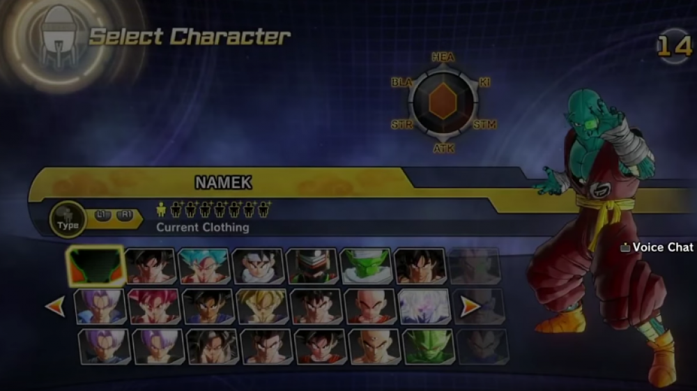 dragon ball xenoverse 2 all characters