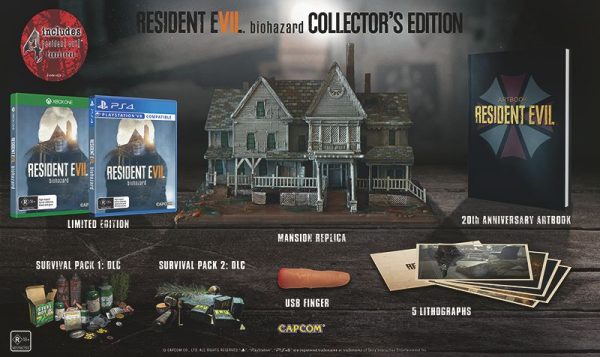 Resident Evil 7 biohazard Australian Collector’s Edition Revealed ...