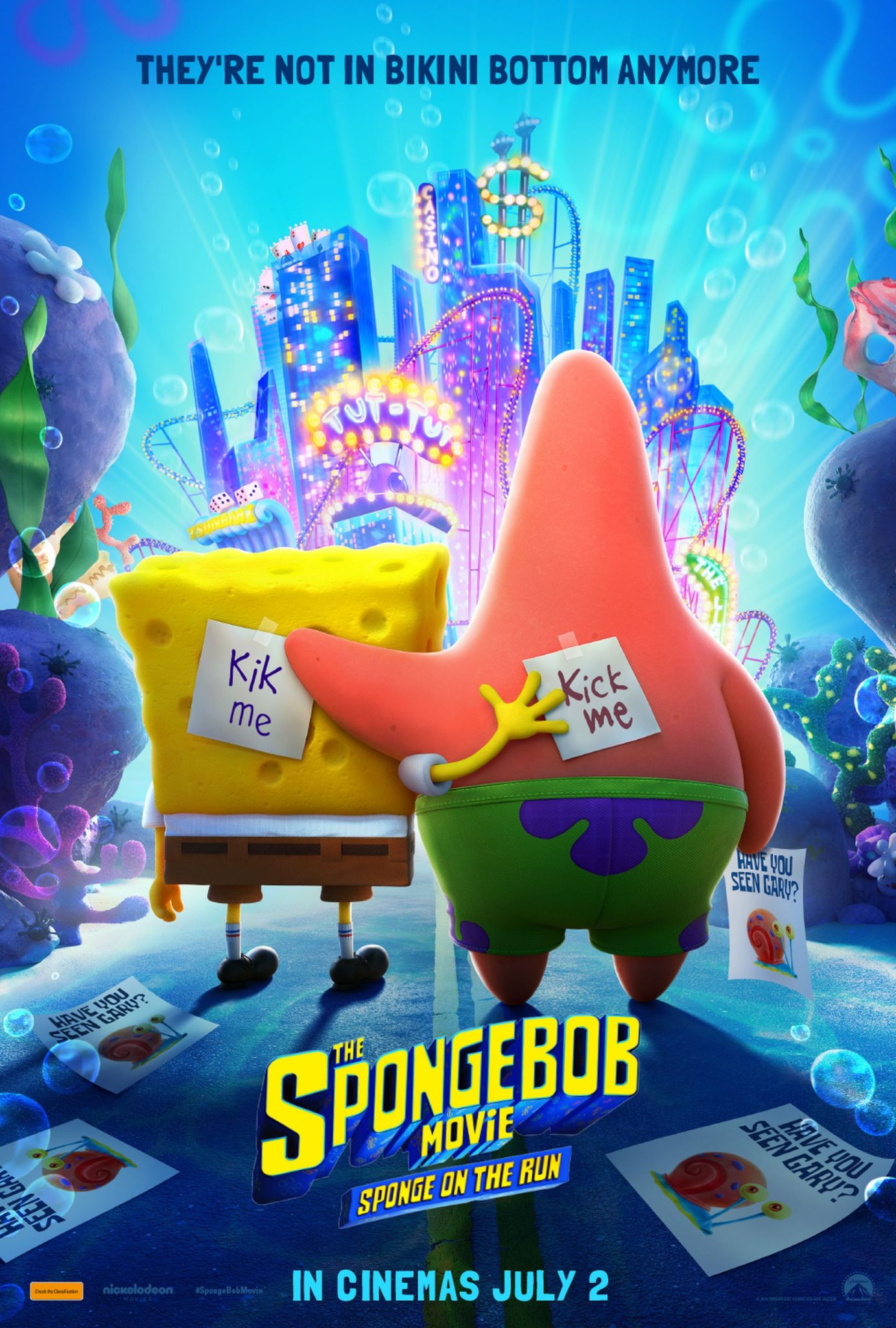 Official The SpongeBob Movie: Sponge on the Run Poster and Trailer ...