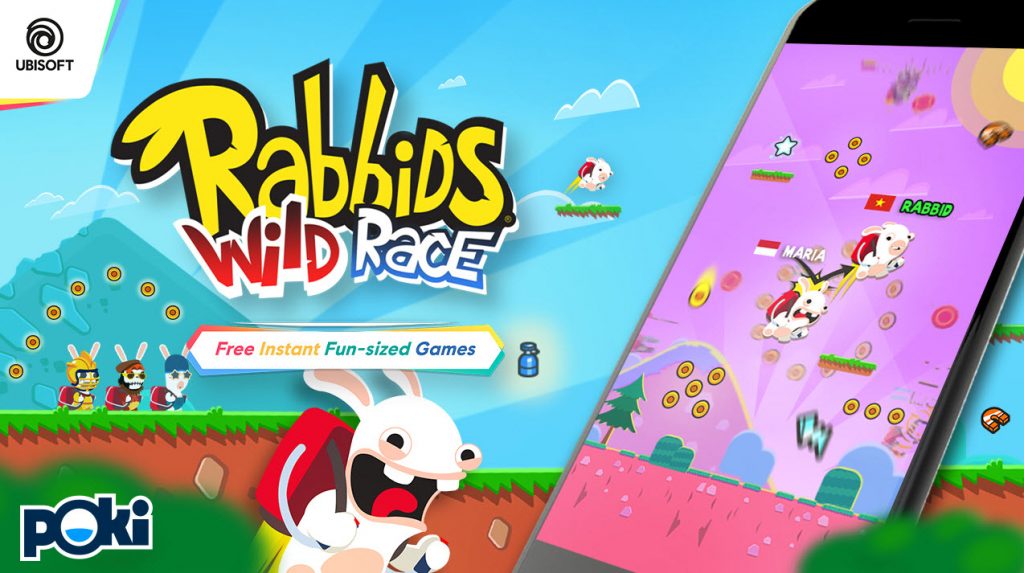 Ubisoft Launches First Nano Game Rabbids Wild Race