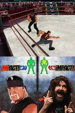 Play Nintendo DS TNA Wrestling Impact! - Cross the Line (USA